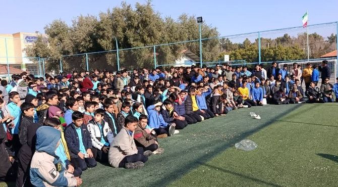 روایت پانا مدرسه شاهد افشار از برگزاری جشن شب یلدا