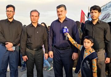 برپایی موکب های عاشورایی آموزش و پرورش در شیروان
