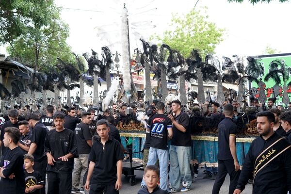 کاروان نمادین اسرای کربلا در خدابنده