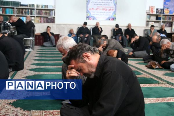 عزاداری ظهر عاشورا در مسجد حضرت صاحب الزمان(عج) مشهد