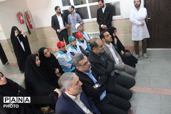 افتتاح اتاق بهداشت در آموزشگاه شهید سلیمانی قم