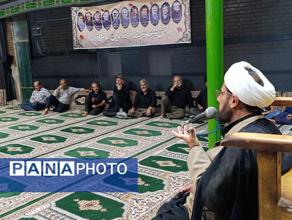 مراسم سوگواری شهادت حضرت رقیه (س) در شهر سفید‌دشت 
