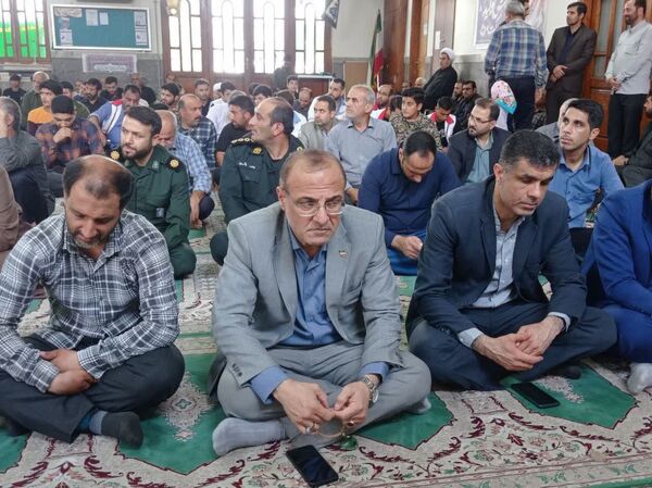 اقامه نماز جمعه در میاندورود 