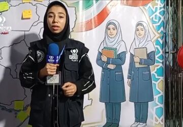 حضور  فعال دانش آموزان در موکب نوجوان مبارز 