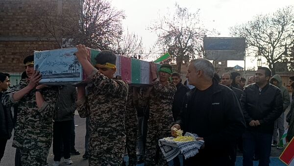 مراسم استقبال از شهید گمنام در دبیرستان شاهد ابوذر غفاری نیشابور 