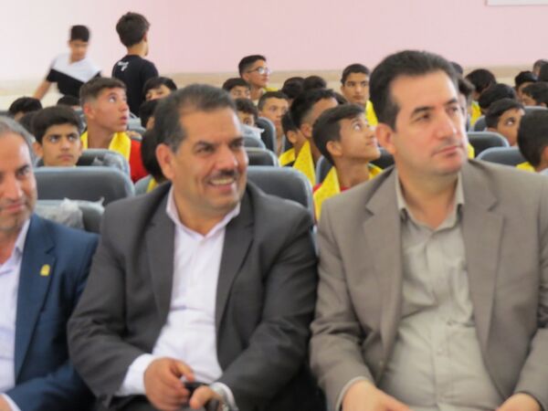 برگزاری اردوی تمشک پسران در اردوگاه شهید چمران بجنورد 