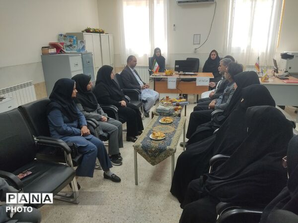مانور بازگشایی مدارس در نصرت‌آباد