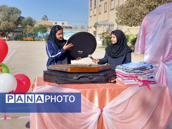 مراسم ولایت حضرت زینب در دبیرستان دخترانه فرهیختگان 