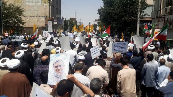 خروش مردم انقلابی قم در اعلام انزجار از جنایات رژیم صهیونیستی 