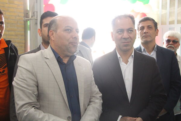 افتتاح سالن ورزشی شهید سلیمانی هنرستان انقلاب اسلامی یزد