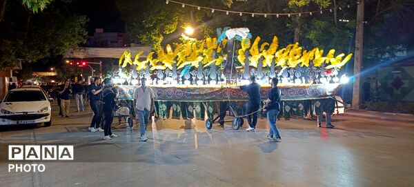 بجنورد یکپارچه در سوگ حسین(ع)