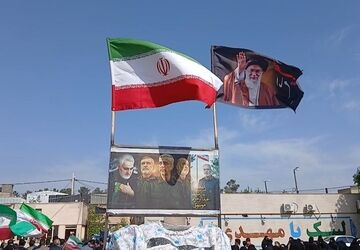 حماسه جان فدا درراه اقتدار ایران امام رضایی در کوهدشت 