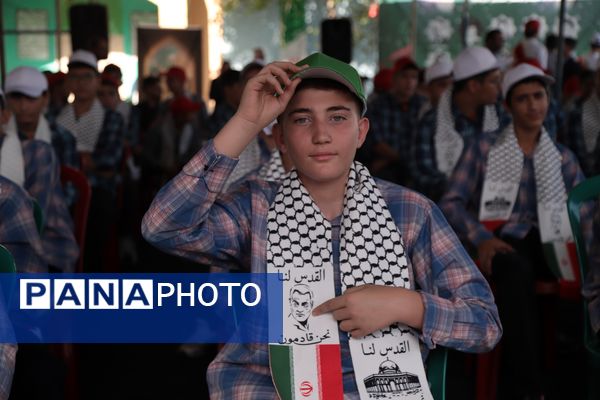 آیین افتتاحیه پنجمین دوره طرح ملی لاله‌های روشن