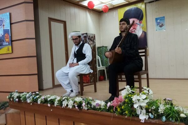 هنرنمایی دانش‌آموزان نوازنده در دیار شیخ جام