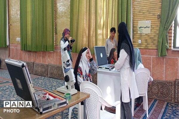 اولین روز از حضور تیم پزشکی اثر در شهر بار نیشابور