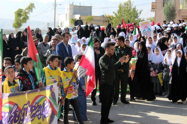 حماسه‌آفرینی دانش‌آموزان شوراب صغیر 