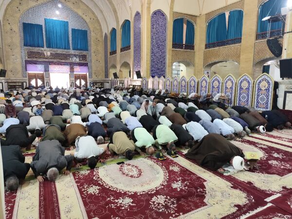 نماز جمعه شهرستان دارالصابرین بم 
