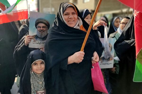 راهپیمایی ۲۲بهمن در کهریزک و باقرشهر