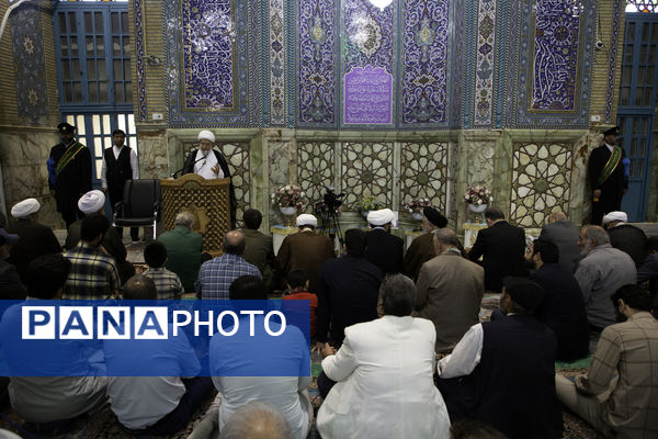 نماز عید سعید قربان در مسجد جمکران