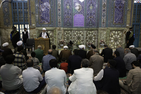 نماز عید سعید قربان در مسجد جمکران