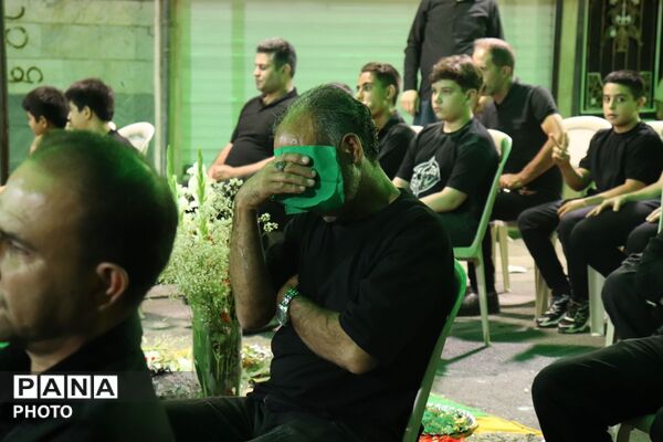 مراسم سوگواری حضرت قاسم بن الحسن (ع) در هیئت جوانان عباسیه شیرودی اسلامشهر