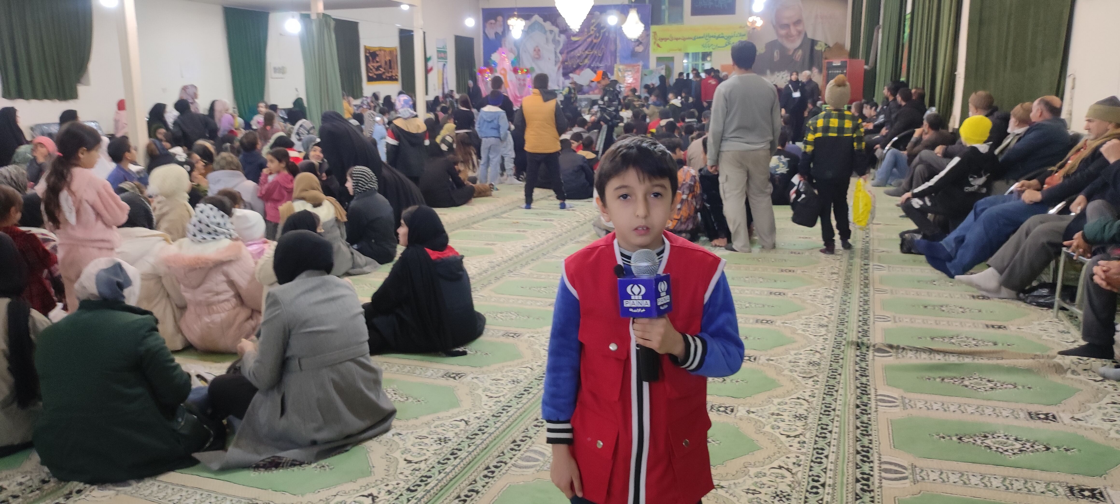 جشن میلاد امام زمان (عج) و جشن تکلیف دختران در مسجد سجادیه شهر خانلق