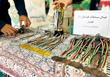  مسابقات بین مدرسه ای فوتسال جام اقتدار ایران در پردیس
