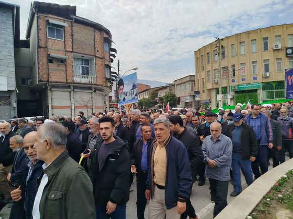 راهپیمایی روز جهانی قدس در گلوگاه 