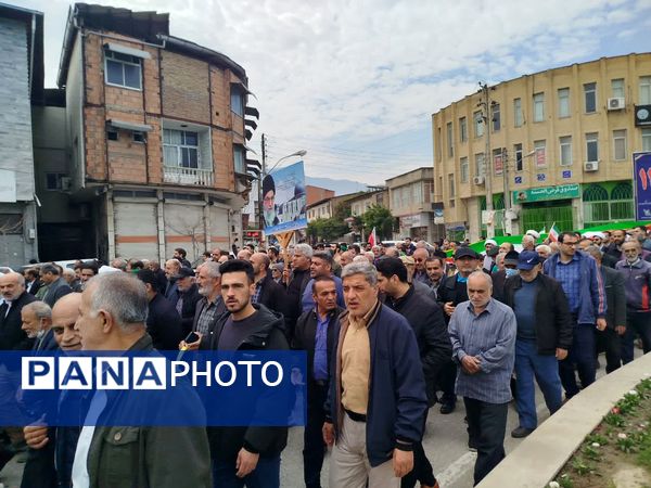 راهپیمایی روز جهانی قدس در گلوگاه 