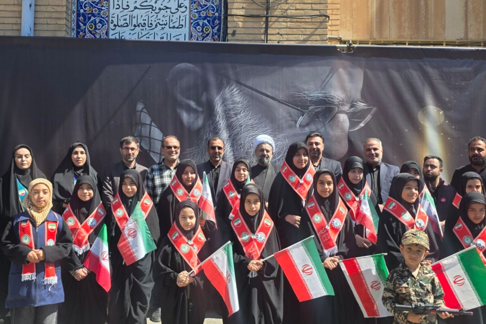  مراسم اربعین امام شهید آیت الله العظمی امام خامنه‌ای مدظله‌العالی در شهرستان  رباط‌کریم
