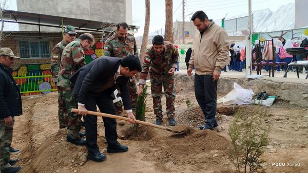 مراسم درختکاری در کلات 