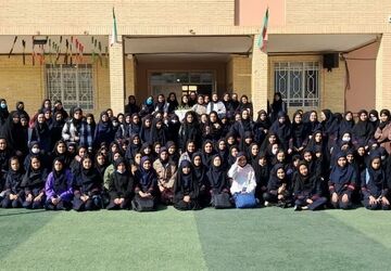 برگزاری اردوی جهادی در دبیرستان شهید خسروی زارچ