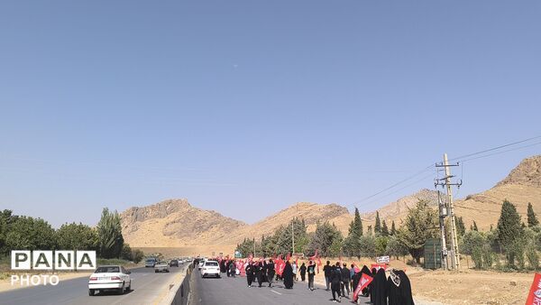 جاماندگان اربعین؛ وقتی خرم‌ آباد رنگ کربلا گرفت