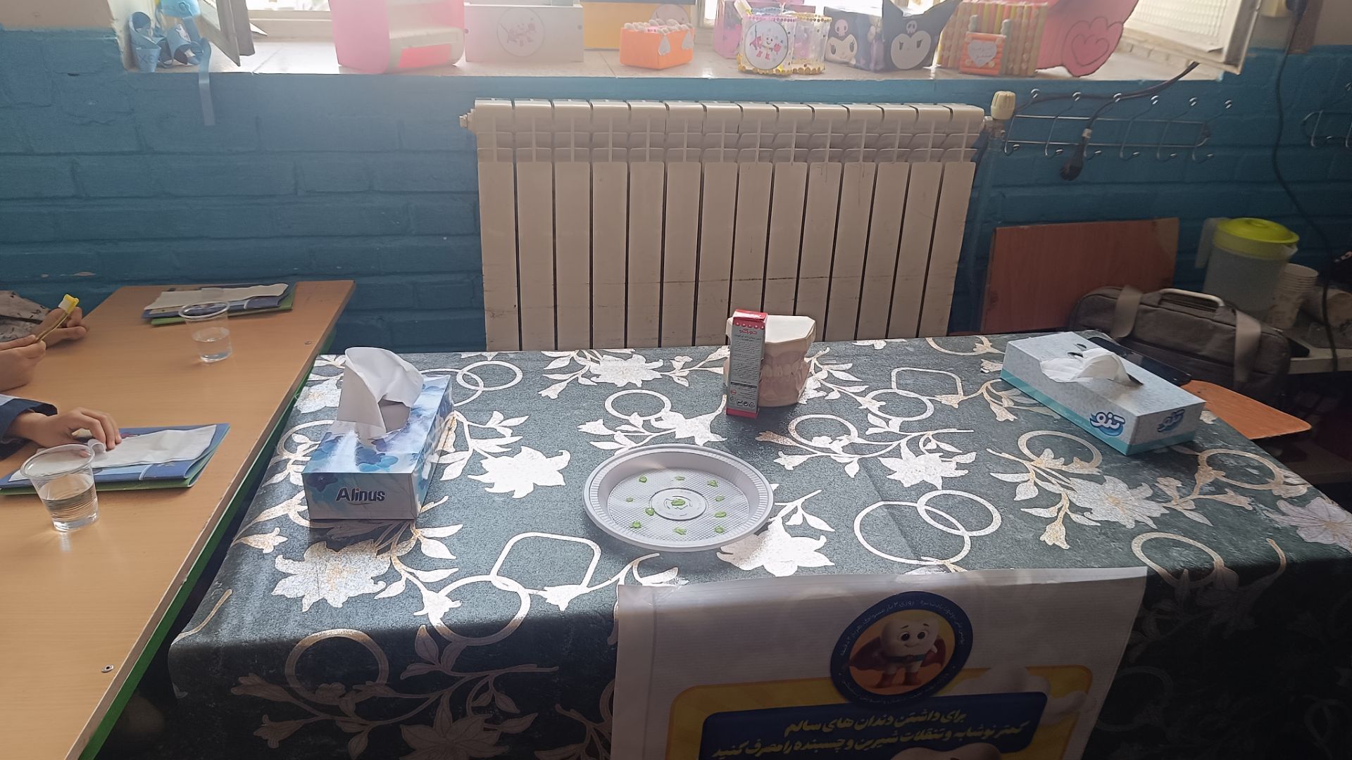 پویش مسواک خشک در مدرسه ضحی ۱ شهرستان شیروان