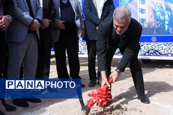 آیین کلنگ‌زنی ۵ مدرسه جدید، آغاز نهضت ۲۵۲ میلیاردی مدرسه‌سازی