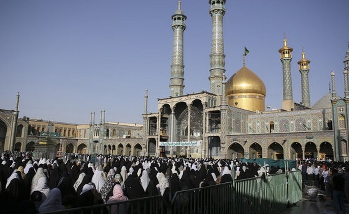نماز عید فطر در حرم حضرت معصومه(س) و مسجد جمکران اقامه می‌شود

