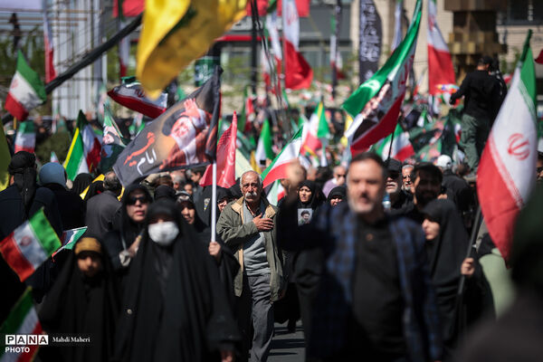 مراسم اربعین رهبر شهید انقلاب در تهران