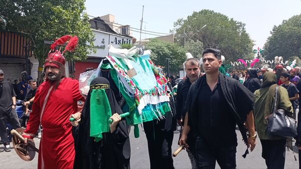 دارالشهدای تهران در سوگ سیدالشهدا(ع) به عزا نشست