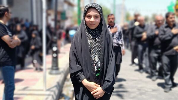 حضور پرشور کودکان و نوجوانان یاسوجی در روز عاشورا 