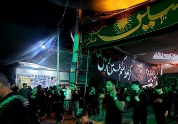 خیمه ای با قدمت 200 ساله برای عزاداری امام حسین (ع)