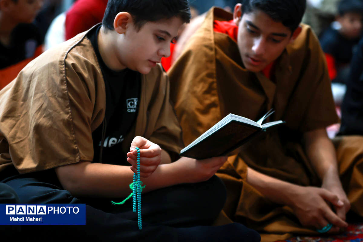 تجلی «عهد» در اعتکاف دانش‌آموزی سمپاد