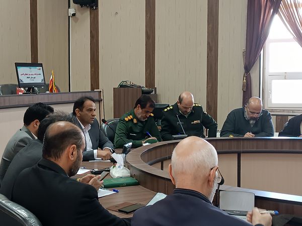نشست برنامه ریزی روز جهانی قدس در فرمانداری گناباد 