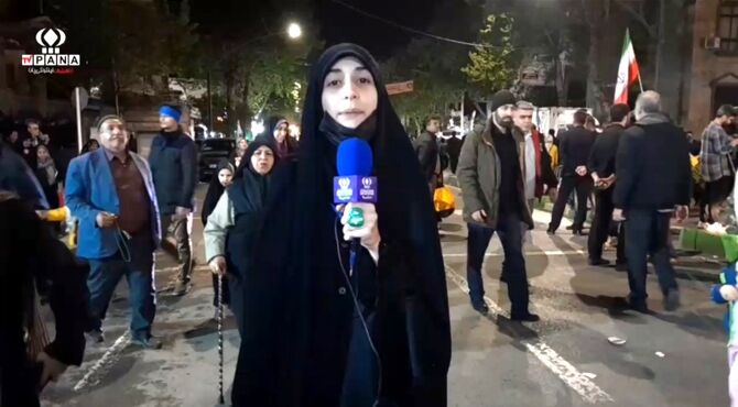 حضور دانش آموزان گرگانی در مواکب شب های بیدار
