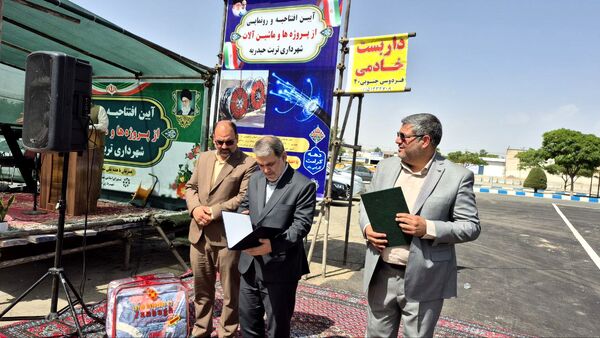 آیین رونمایی و افتتاح پروژه‌ها و ماشین‌آلات شهرداری تربت‌حیدریه