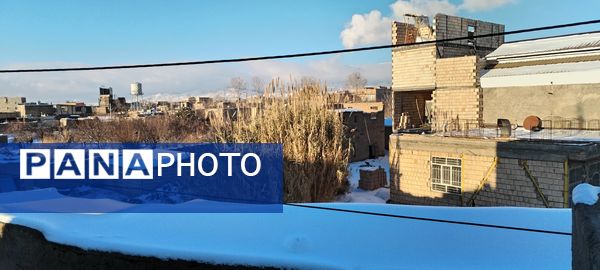 اولین بارش برف در سال ۱۴۰۳  در نیشابور