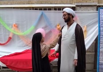 به مناسبت ولادت حضرت معصومه و روز دختر در پایگاه حضرت مریم در مسجد حجتیه 