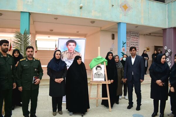 یادواره «لاله‌های روشن» در جم؛ بزرگداشت دانش‌آموز شهید حسین صافی در ریحانه‌النبی