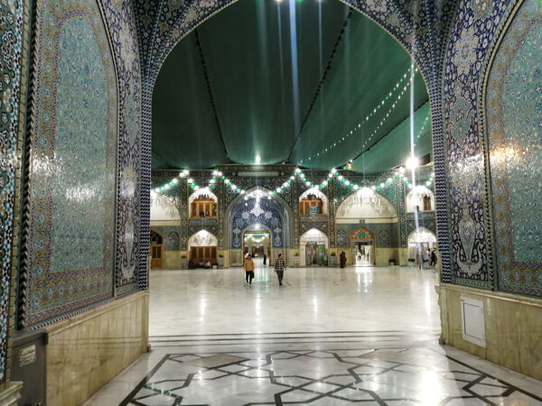 حرم حضرت معصومه(س) در آستانه عید غدیر