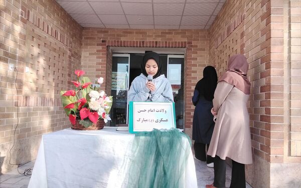 مراسم گرامیداشت هفته بهداشت‌روان و ولادت امام حسن عسگری (ع) در دبیرستان نمونه اندیشه شهرستان کاشمر