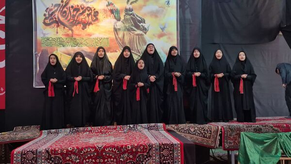آیین شیرخوارگان حسینی در نخستین روز محرم در مساجد  نیشابور و شهر بار